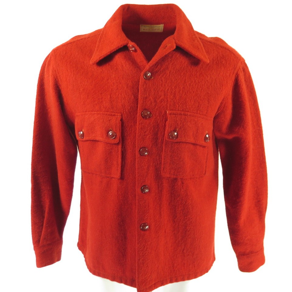 vintage red shirt