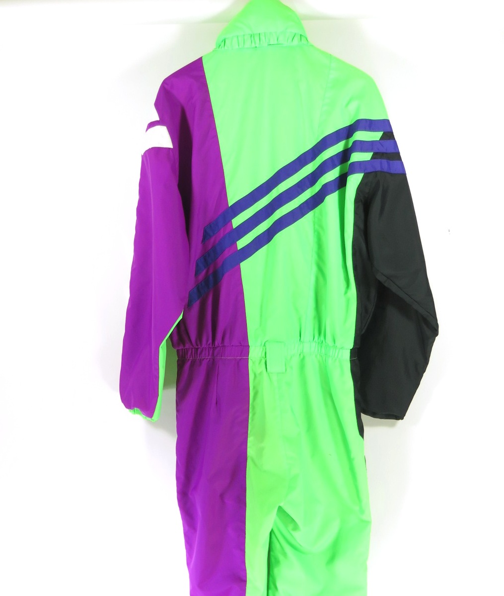 Vintage 80s Obermeyer Neon Ski Suit Mens XL Shell Windstopper | The ...
