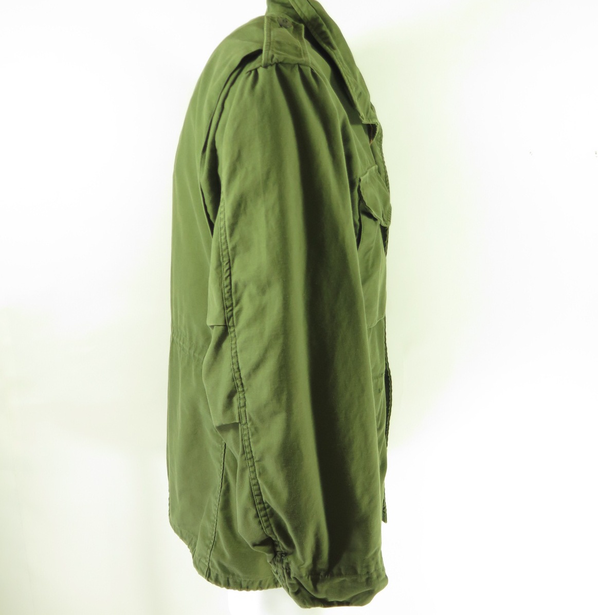 Vintage 70s M-65 Field Jacket Medium Long Military OG-107 Vietnam