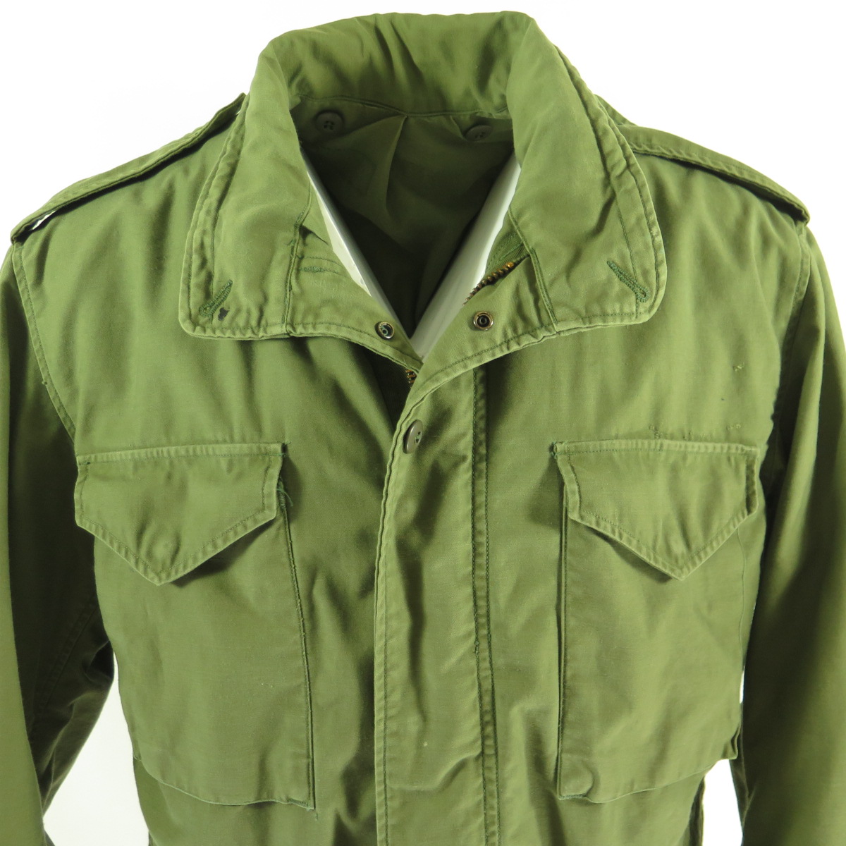 Vintage 60s M-65 US Army Field Jacket Large Military OG-107 Green | The ...