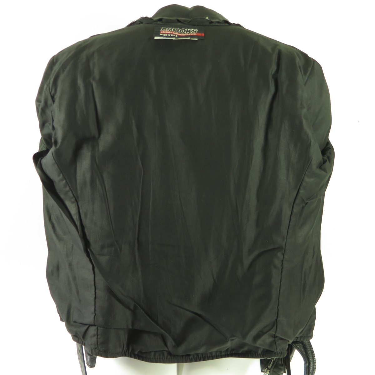 ジャケット・アウター 80s BROOKS Single Biker JKT VTG Original Rare Vintage 80s Brooks Leather Sportswear 711