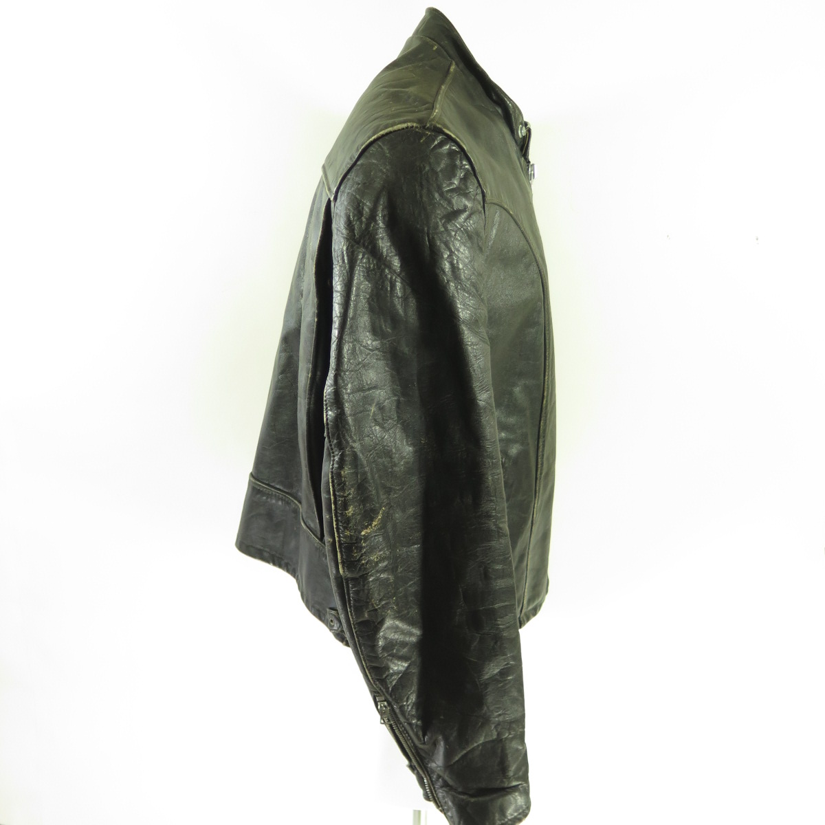 CENTURY 90 COCOA LEATHER JACKET - Men's Leather jacket