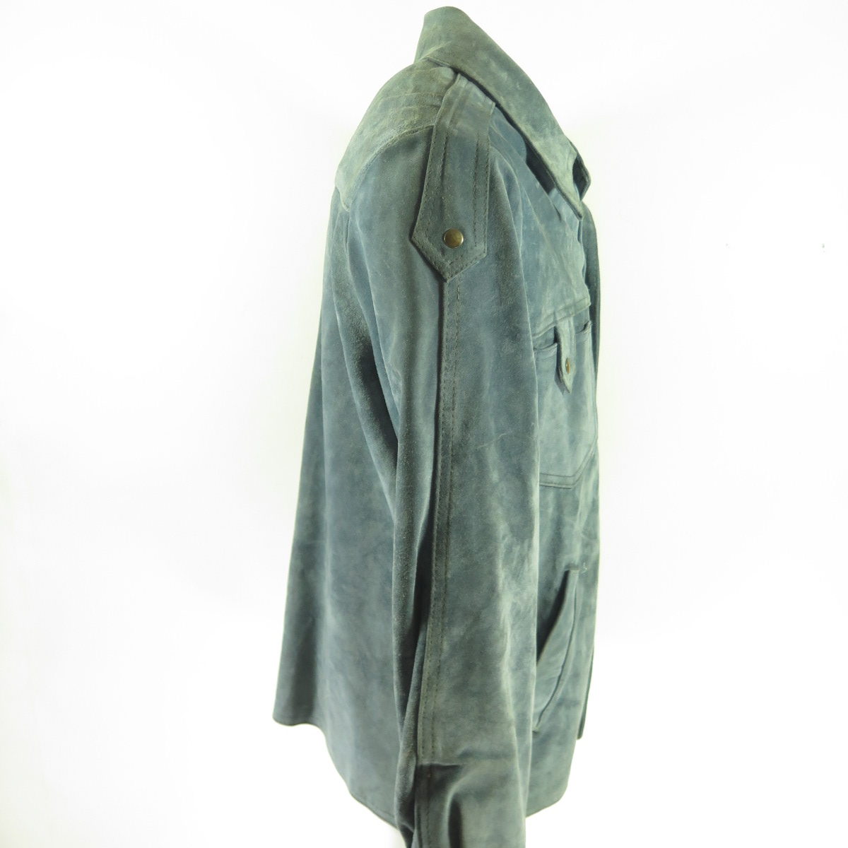 McGregor Jacket Suede Leather Coat Vintage 1970s Easy Rider