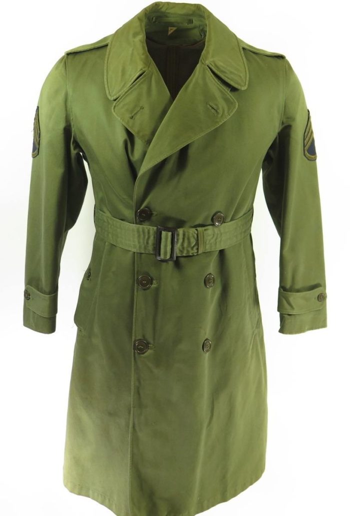 Vintage 50s M-1950A Field Overcoat S Short Removable Wool Liner Korea ...