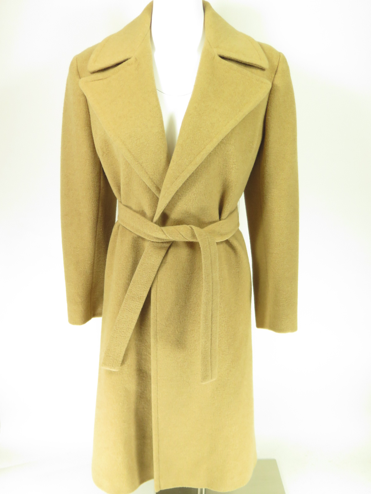 Coat montgomery wool and cashmere vintage 70s camel