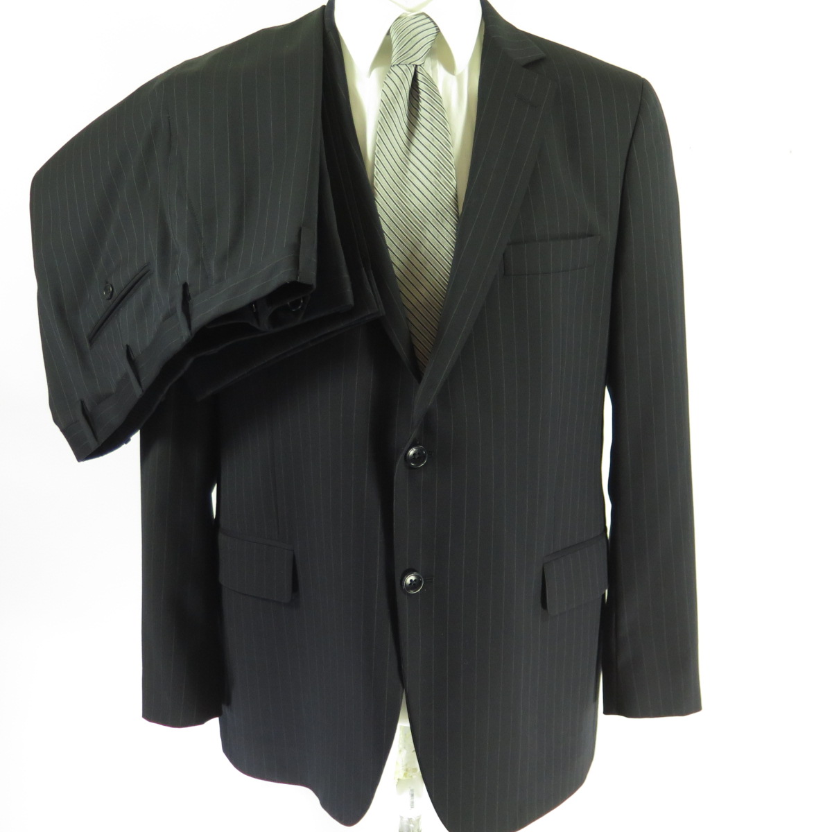 Brooks Brothers 1818 Fitzgerald Jacket Pants Suit Mens 44 Italy