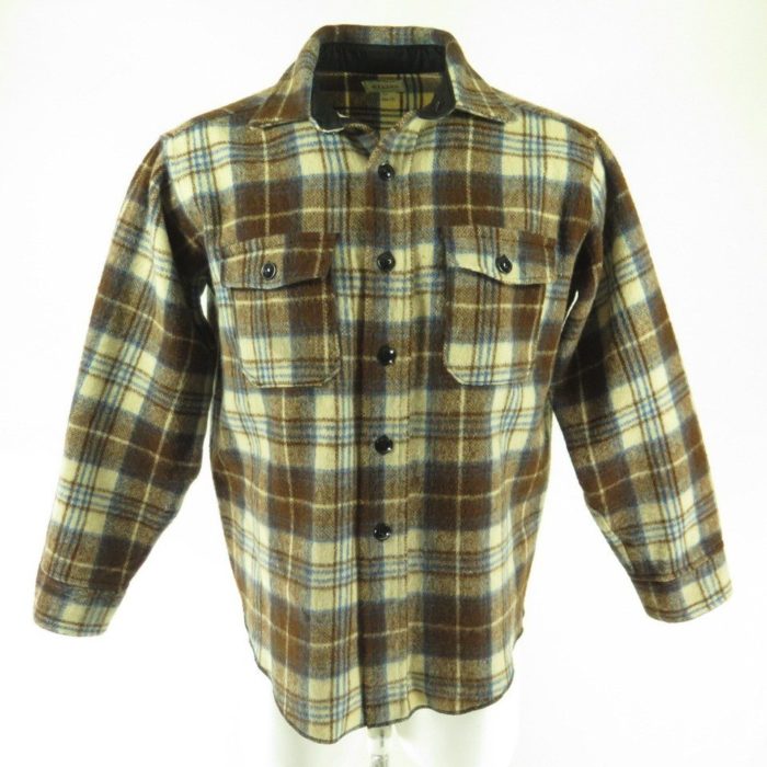 Melton-wool-shirt-plaid-50s-H46G-1