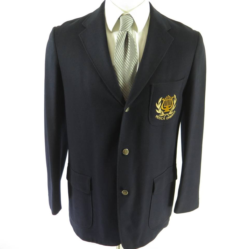 Navy Blue Marching Band Jacket Coat