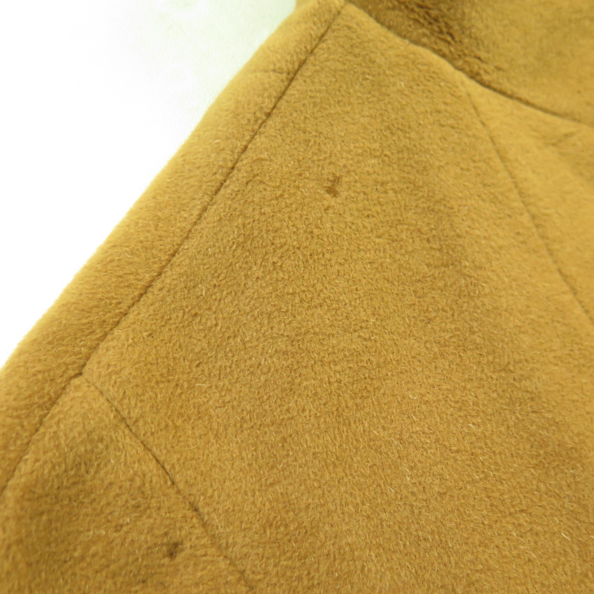 Vintage 60s Vicuna Coat Womens Large Petite Overcoat | The Clothing Vault