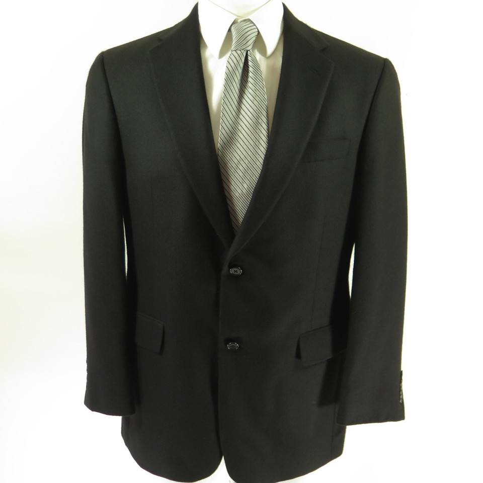 Loro Piana 100% Cashmere Sport Coat Jacket 42 or Large Black | The ...