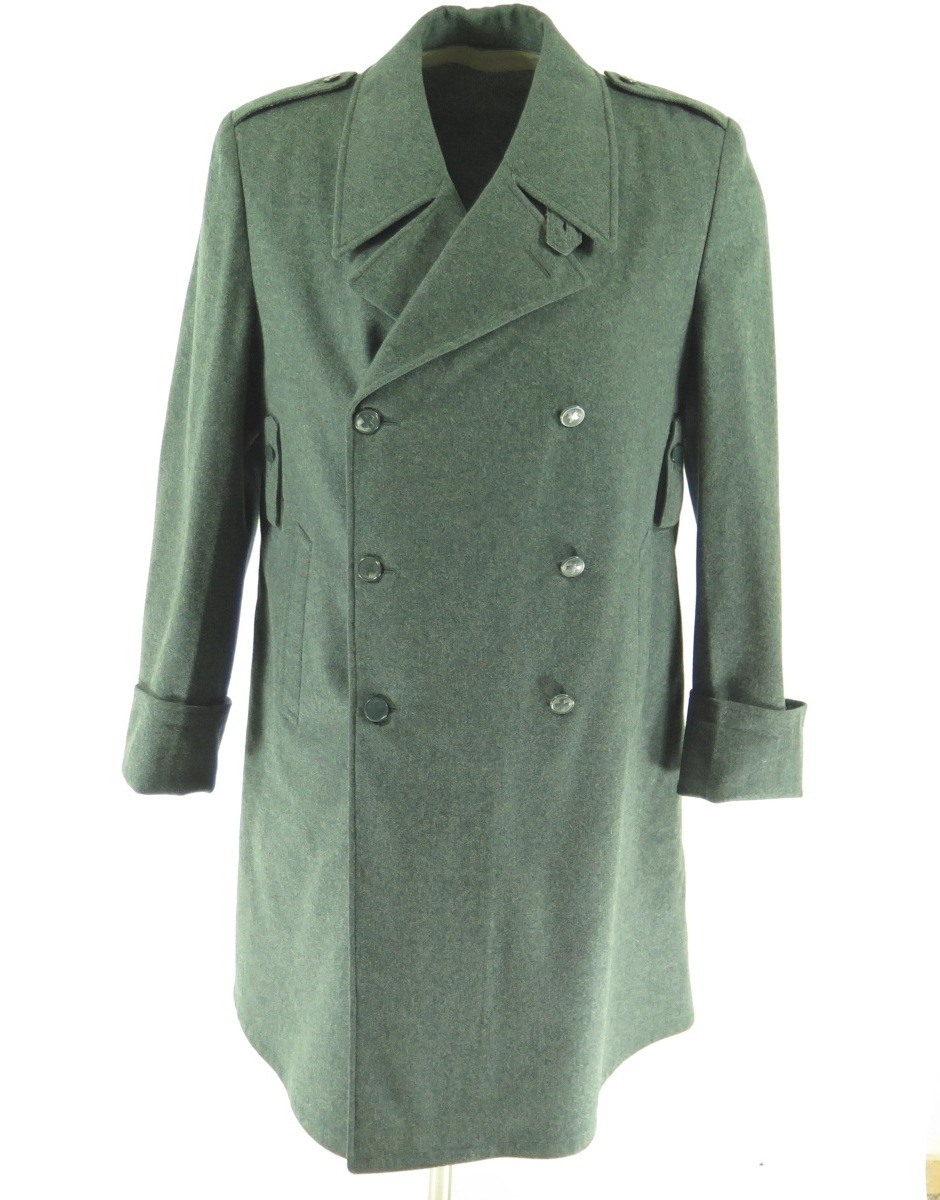 yellow peacoat women's